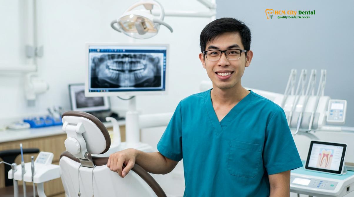 Dr. Nguyen Van Cuong DDS at HCMC Dental Clinic