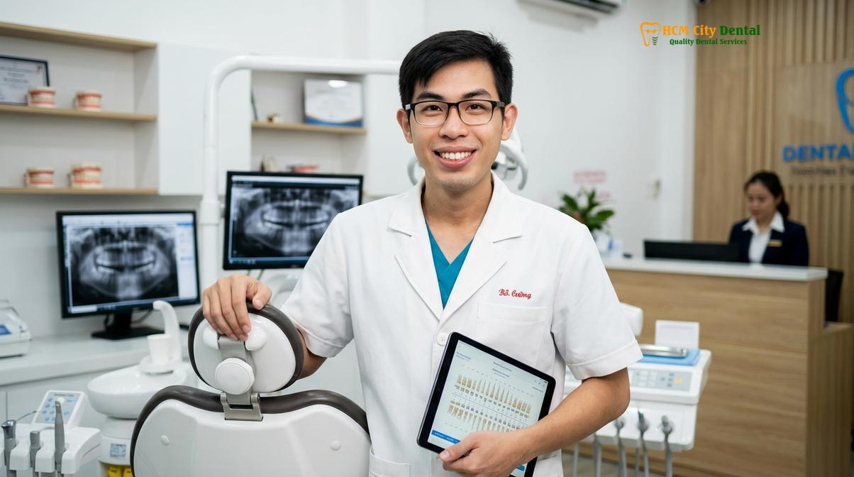 Dr. Nguyen Van Cuong DDS at HCMC Dental Clinic