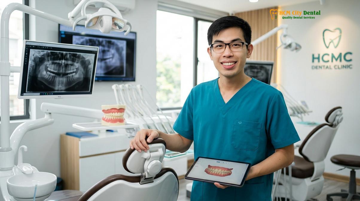 Dr. Nguyen Van Cuong DDS at HCMC Dental Clinic