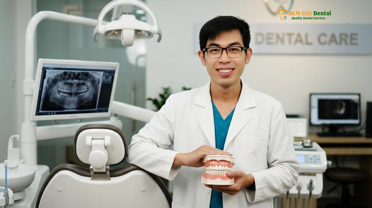 Dr. Nguyen Van Cuong DDS at HCMC Dental Clinic