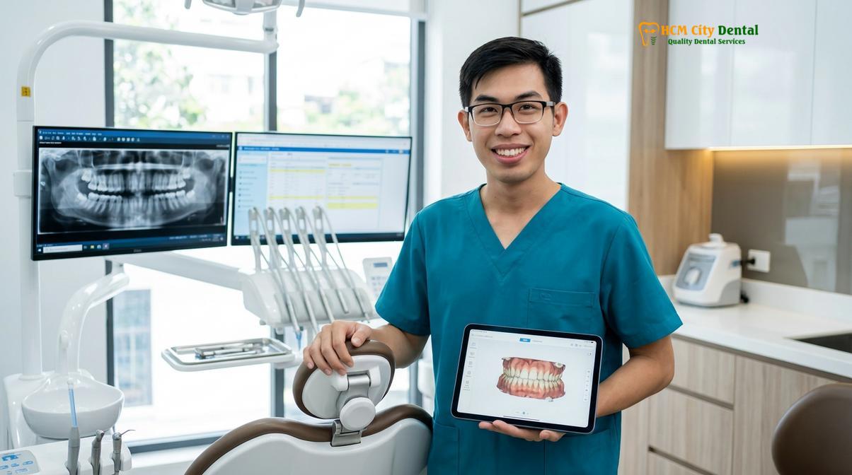 Dr. Nguyen Van Cuong DDS at HCMC Dental Clinic