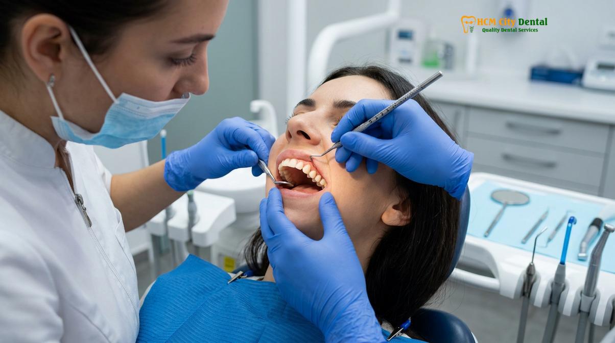 Visual description of dentist new