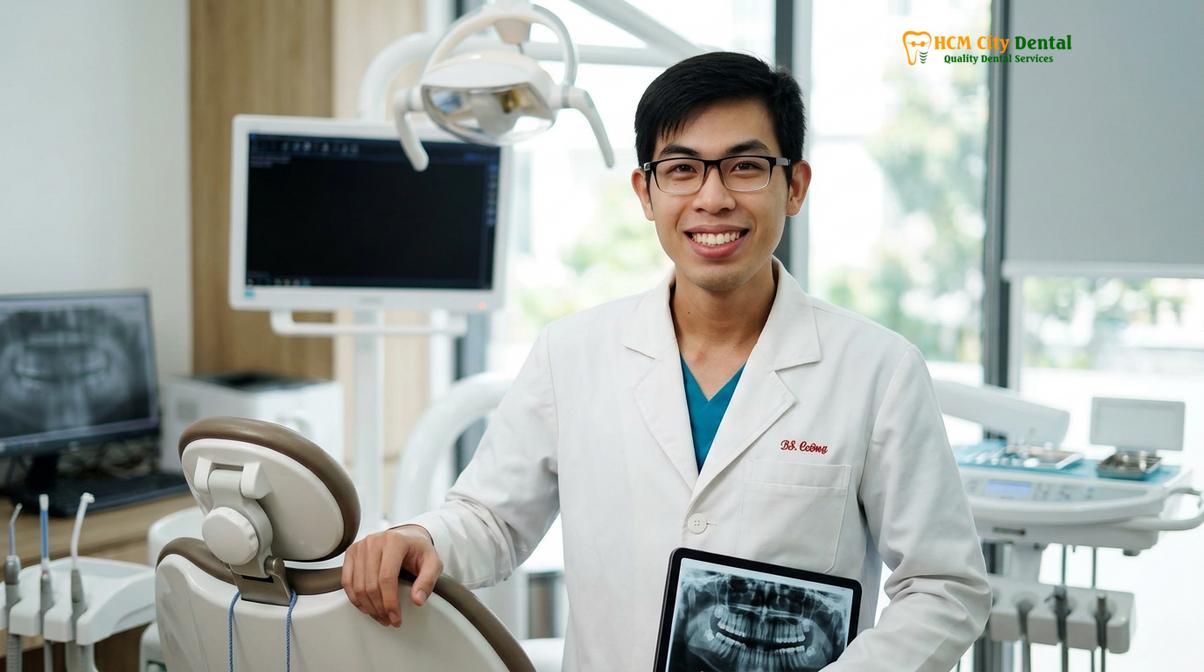 Dr. Nguyen Van Cuong DDS at HCMC Dental Clinic