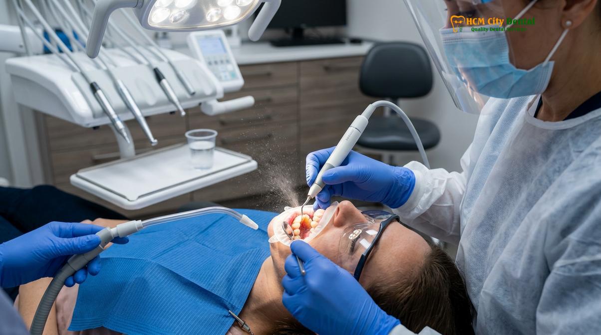 Visual illustration of dentist ho chi minh city