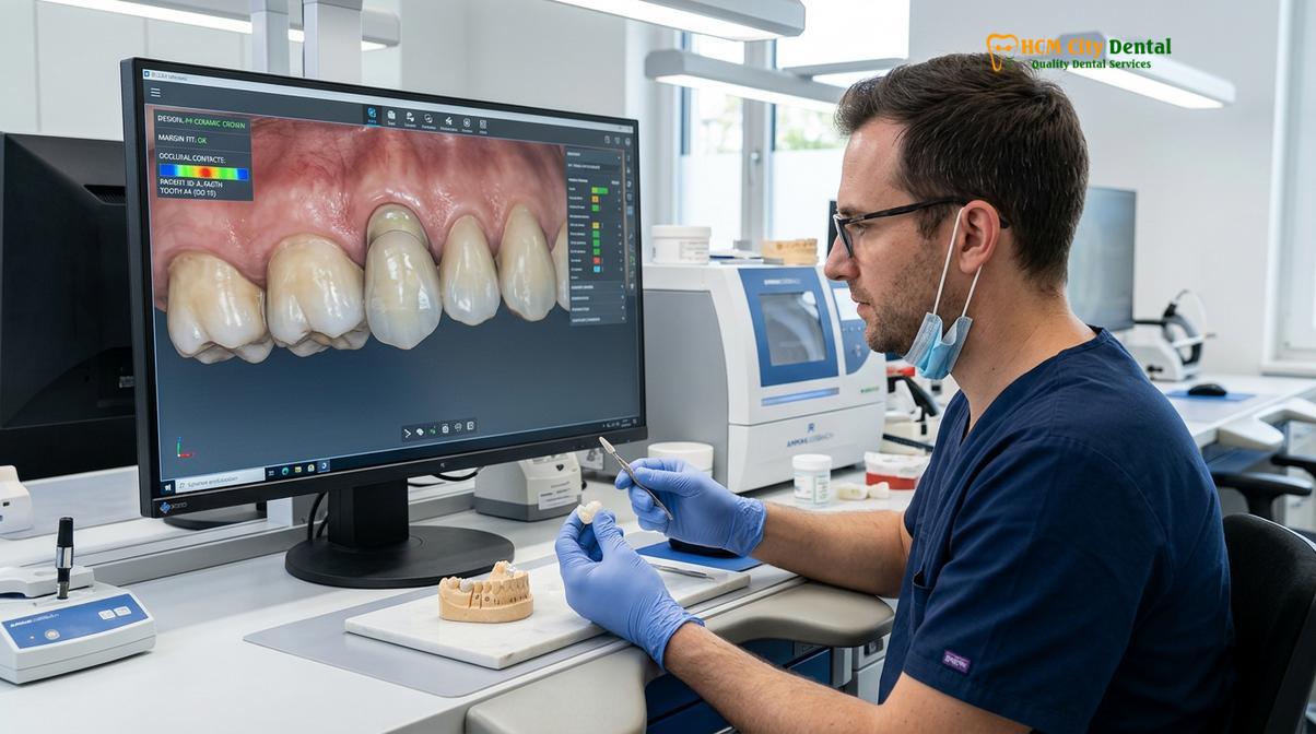Visual illustration of dentist ho chi minh city