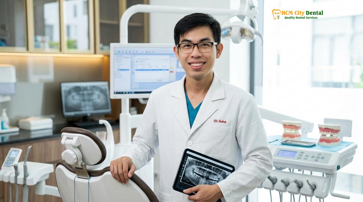 Dr. Nguyen Van Cuong DDS at HCMC Dental Clinic