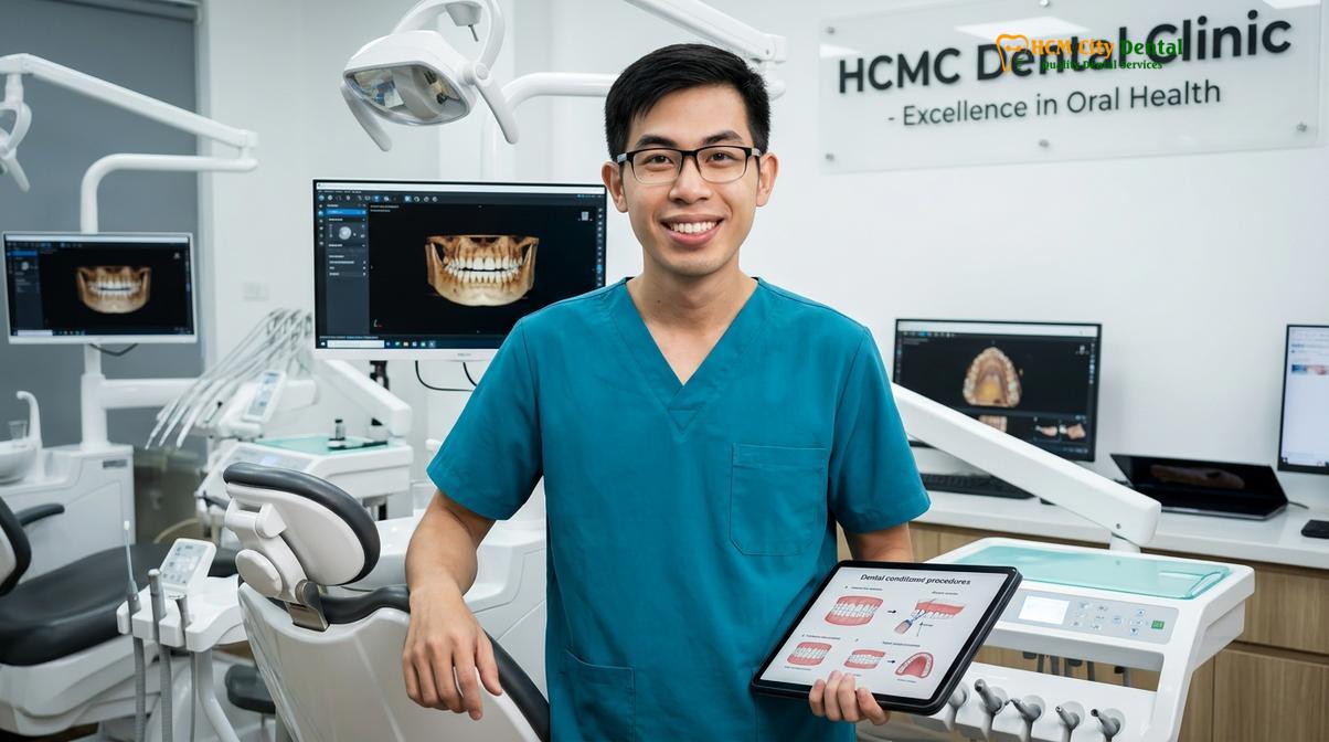 Dr. Nguyen Van Cuong DDS at HCMC Dental Clinic