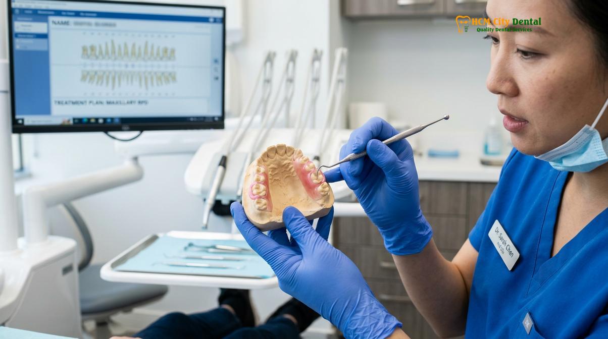 Visual description of Denture Travel Itinerary Saigon