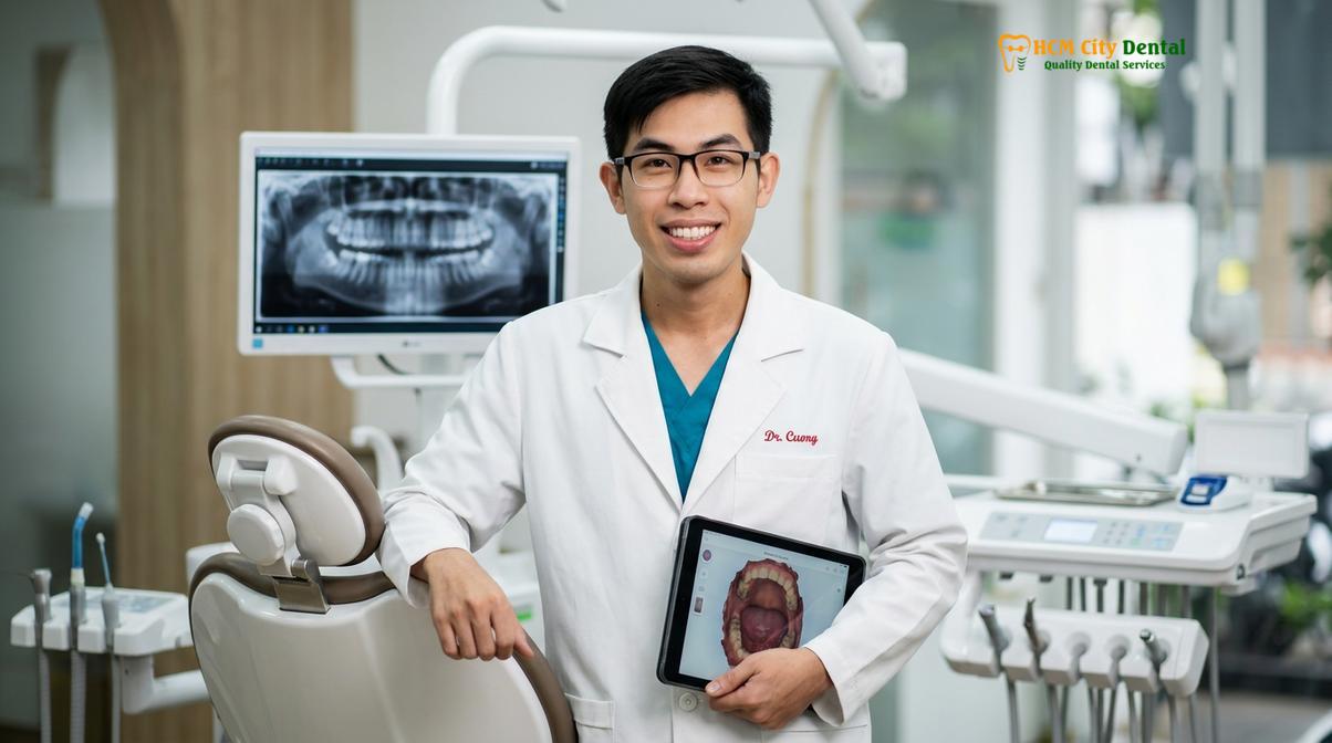 Dr. Nguyen Van Cuong DDS at HCMC Dental Clinic