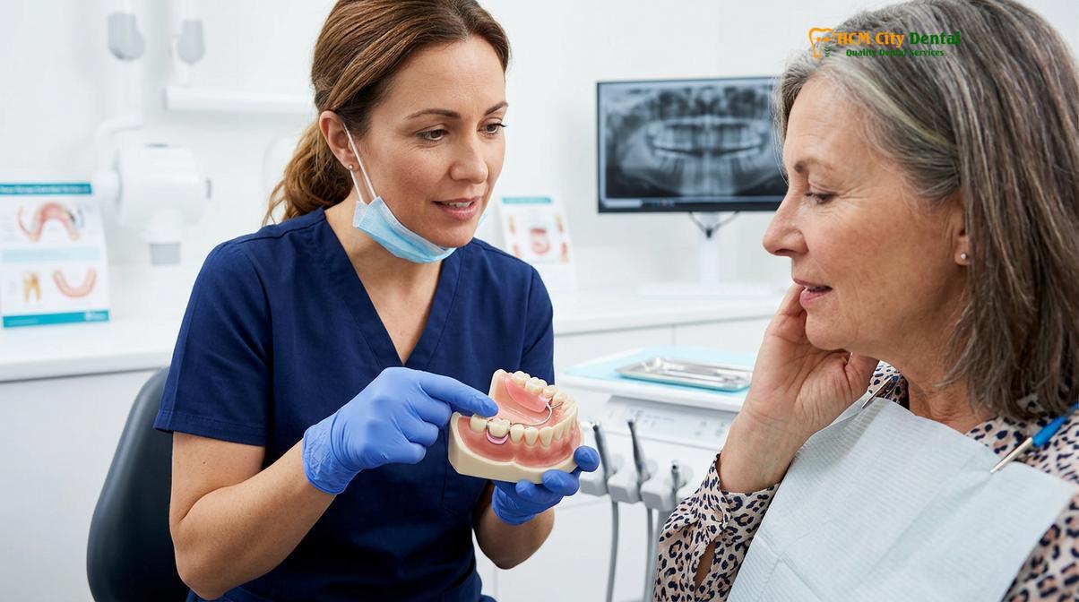 Visual description of Dentures Cost Vietnam vs Australia