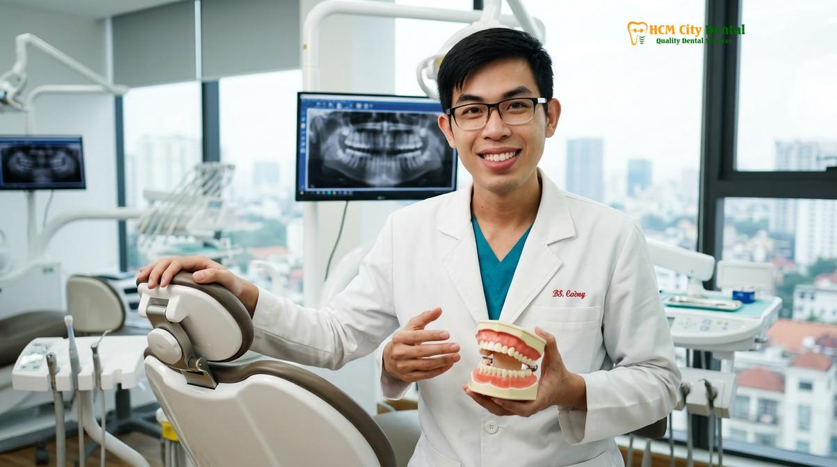 Dr. Nguyen Van Cuong DDS at HCMC Dental Clinic