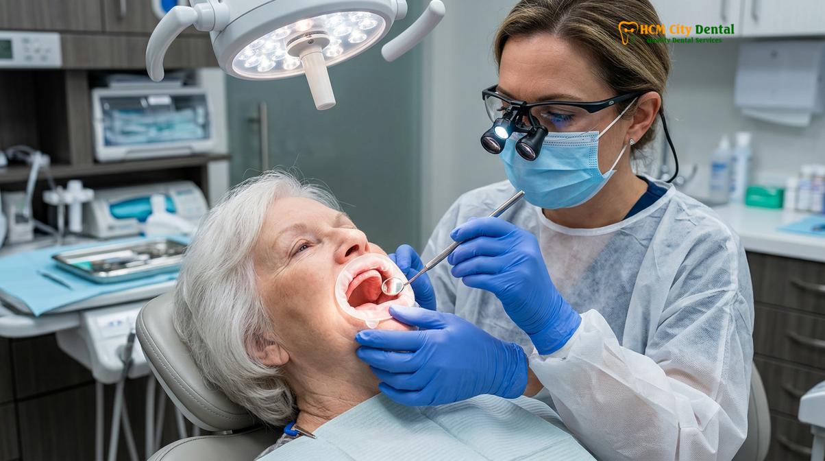 Clinical illustration of Dentures Cost Vietnam vs Canada