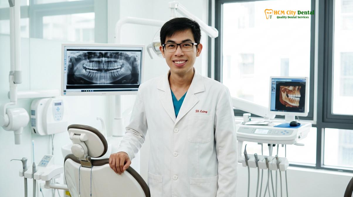 Dr. Nguyen Van Cuong DDS at HCMC Dental Clinic