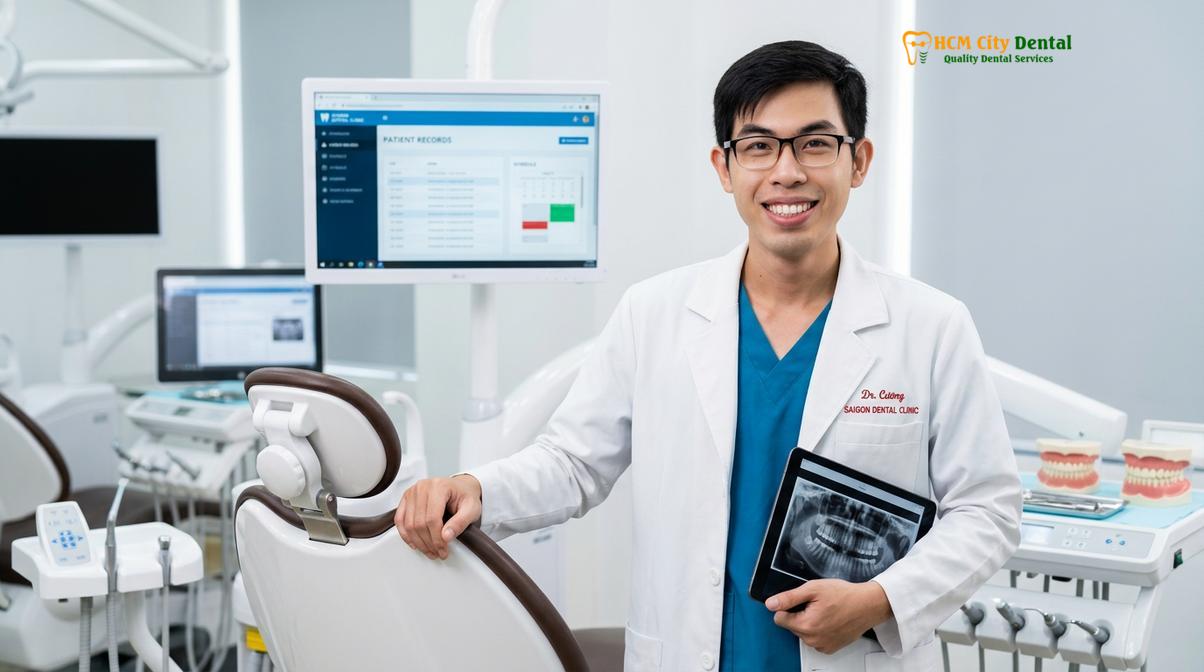 Dr. Nguyen Van Cuong DDS at HCMC Dental Clinic