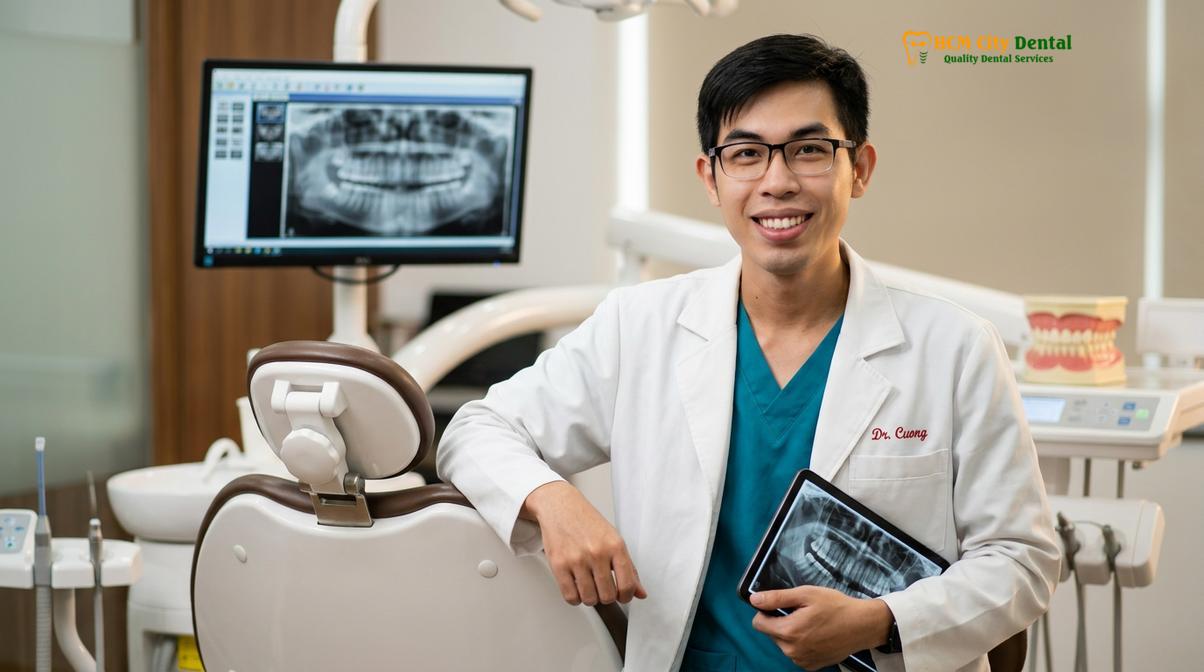 Dr. Nguyen Van Cuong DDS at HCMC Dental Clinic