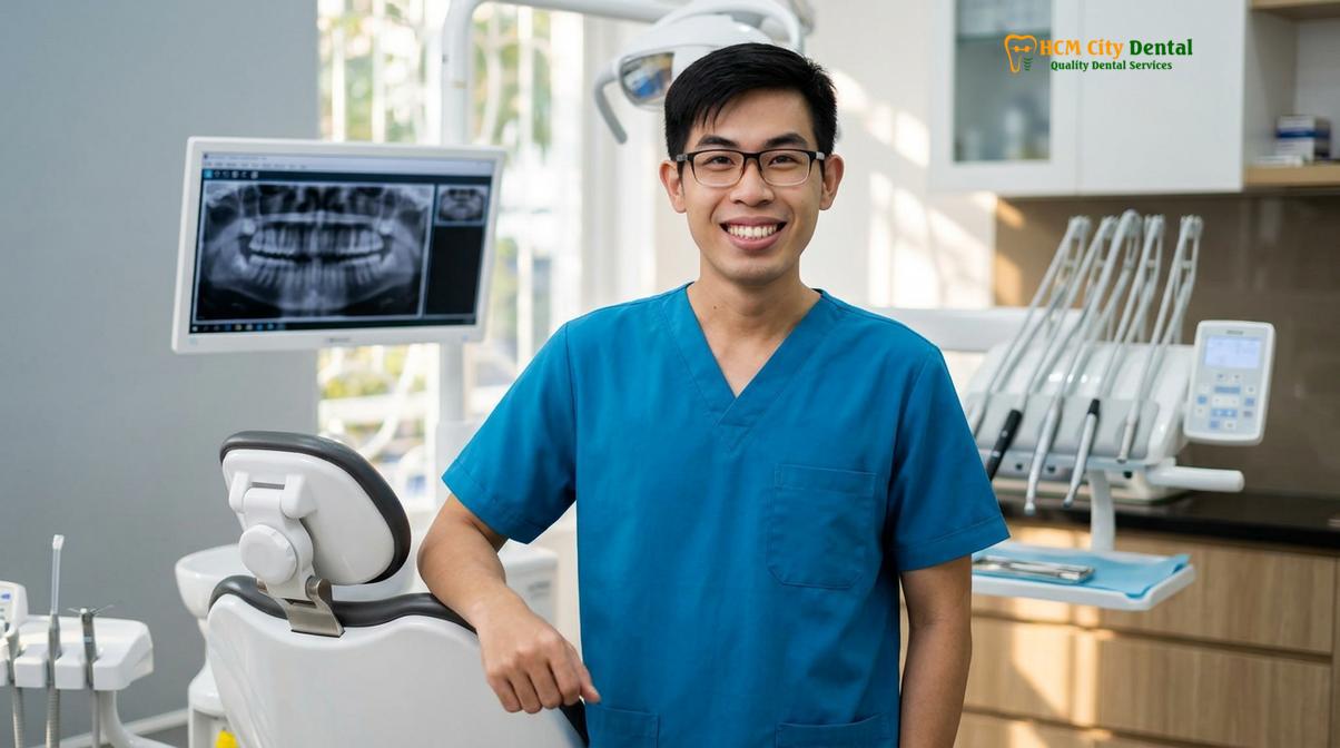 Dr. Nguyen Van Cuong DDS at HCMC Dental Clinic