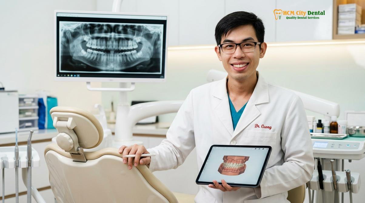 Dr. Nguyen Van Cuong DDS at HCMC Dental Clinic