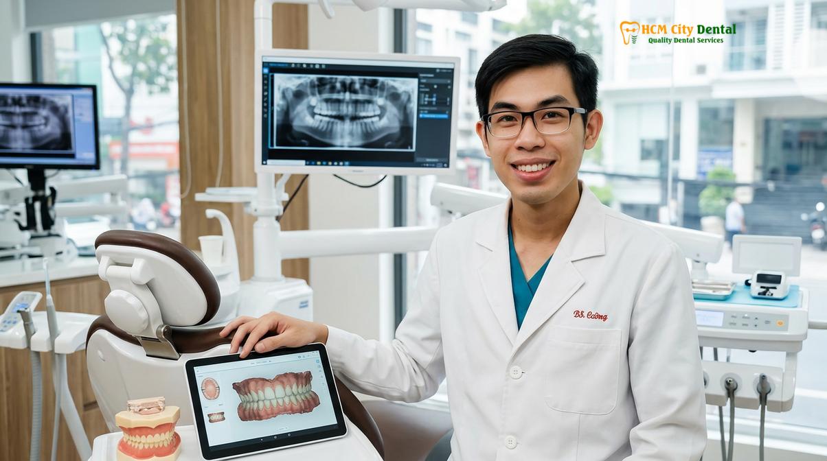 Dr. Nguyen Van Cuong DDS at HCMC Dental Clinic