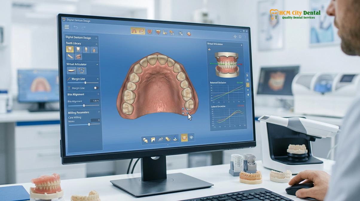 Clinical photography related to Digital Dentures Saigon