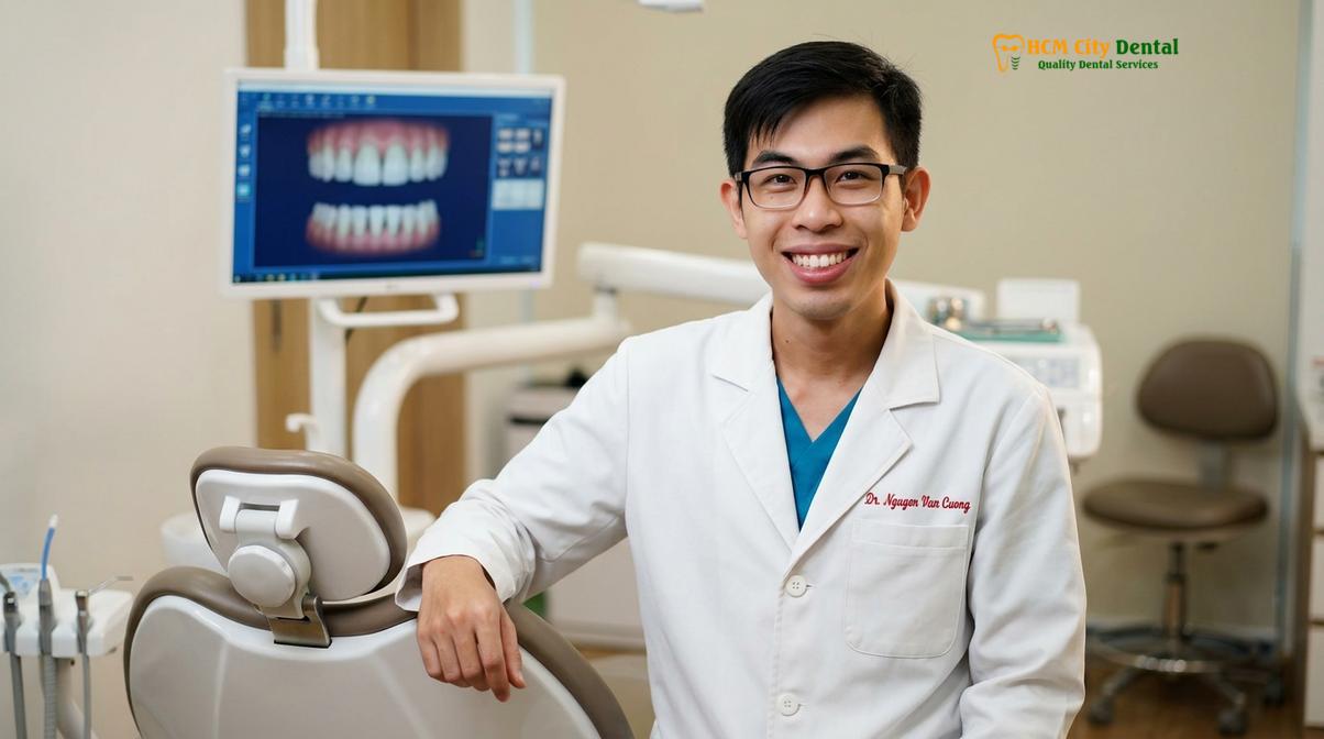 Dr. Nguyen Van Cuong DDS at HCMC Dental Clinic