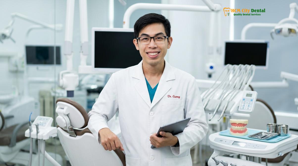 Dr. Nguyen Van Cuong DDS at HCMC Dental Clinic