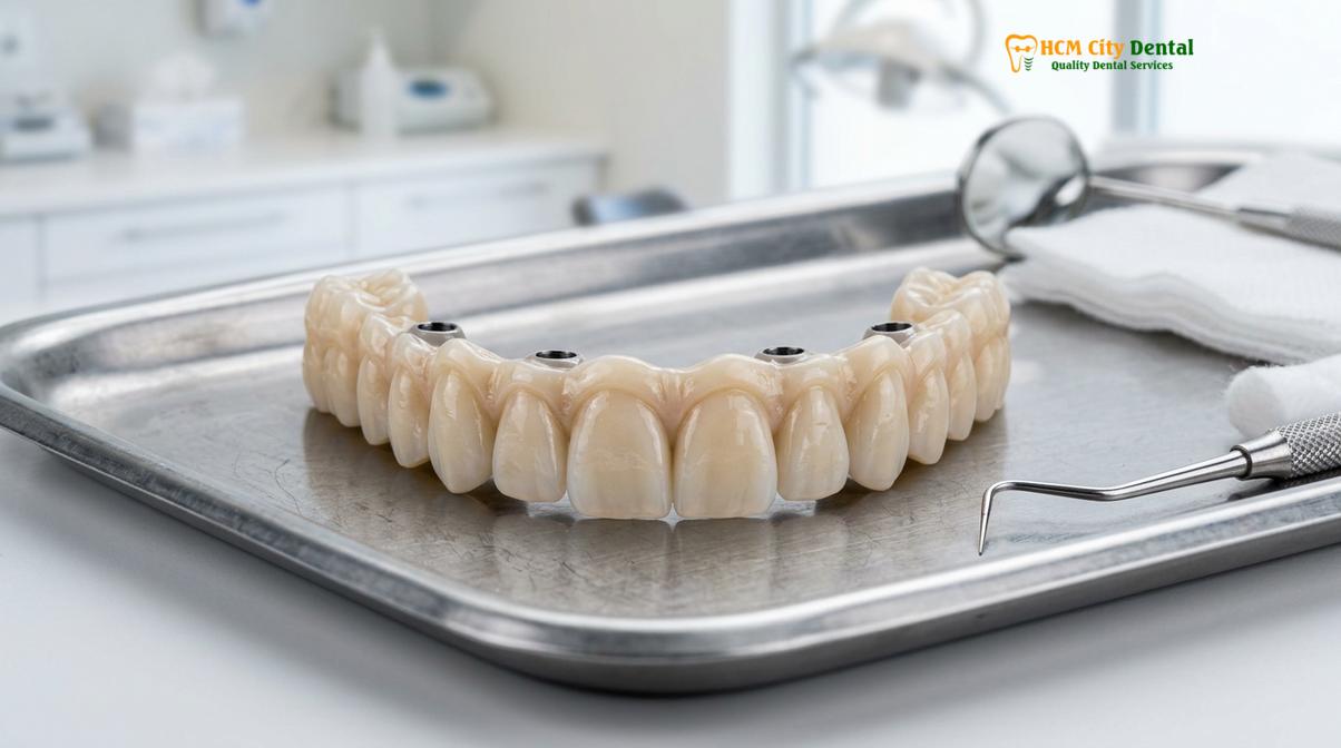Visual description of digital smile design full mouth
