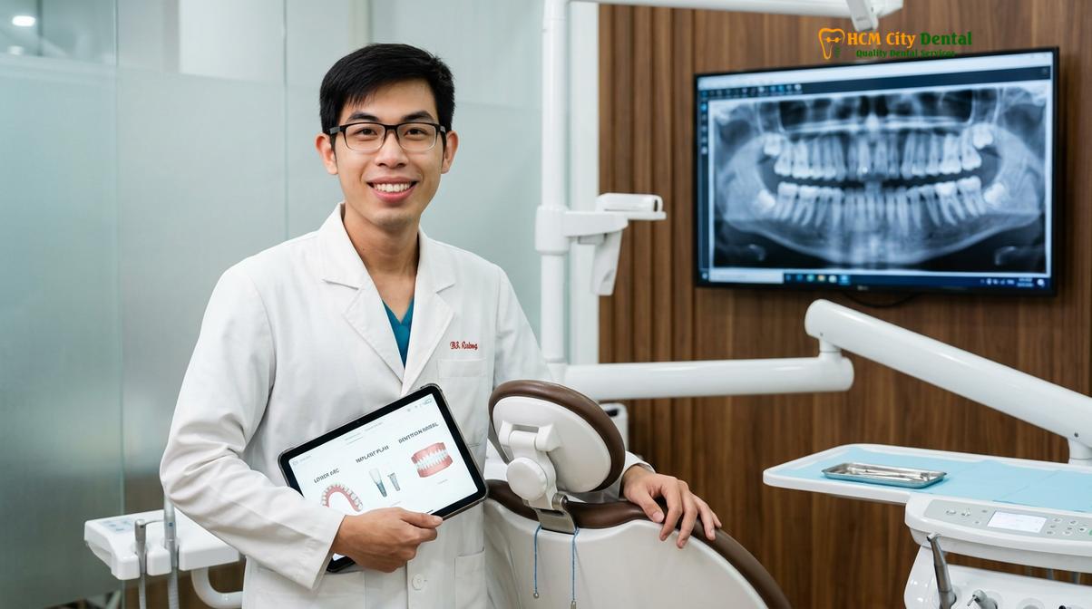 Dr. Nguyen Van Cuong DDS at HCMC Dental Clinic