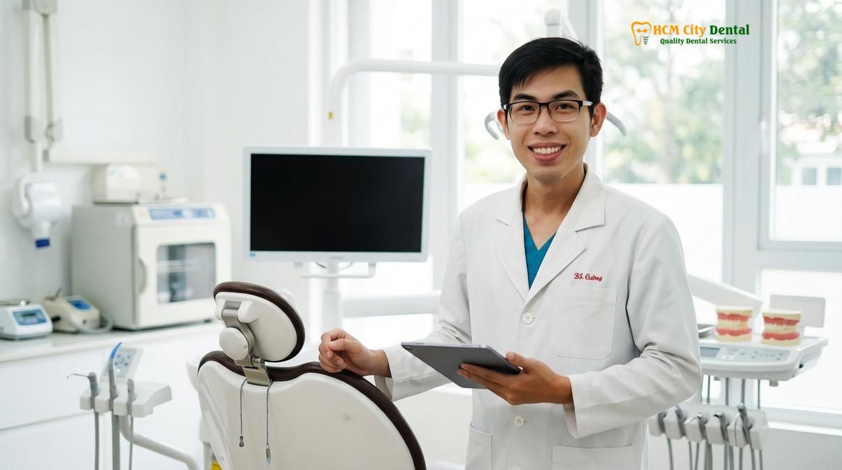 Dr. Nguyen Van Cuong DDS at HCMC Dental Clinic
