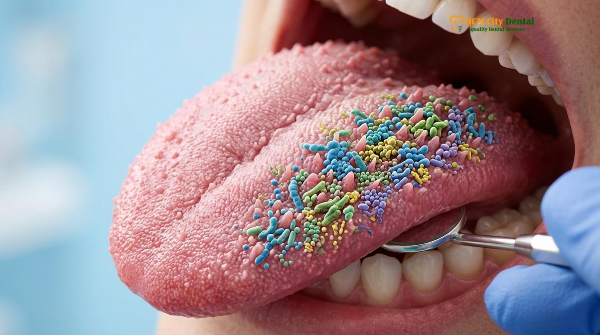 Clinical photography related to natural mouthwash DIY