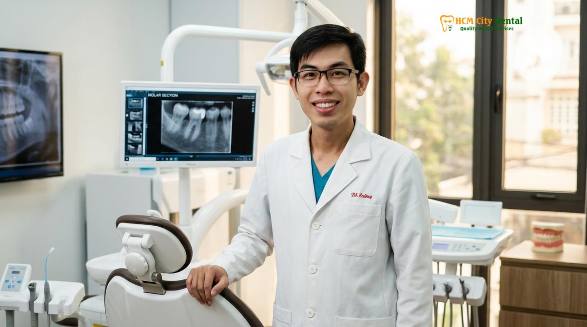 Dr. Nguyen Van Cuong DDS at HCMC Dental Clinic