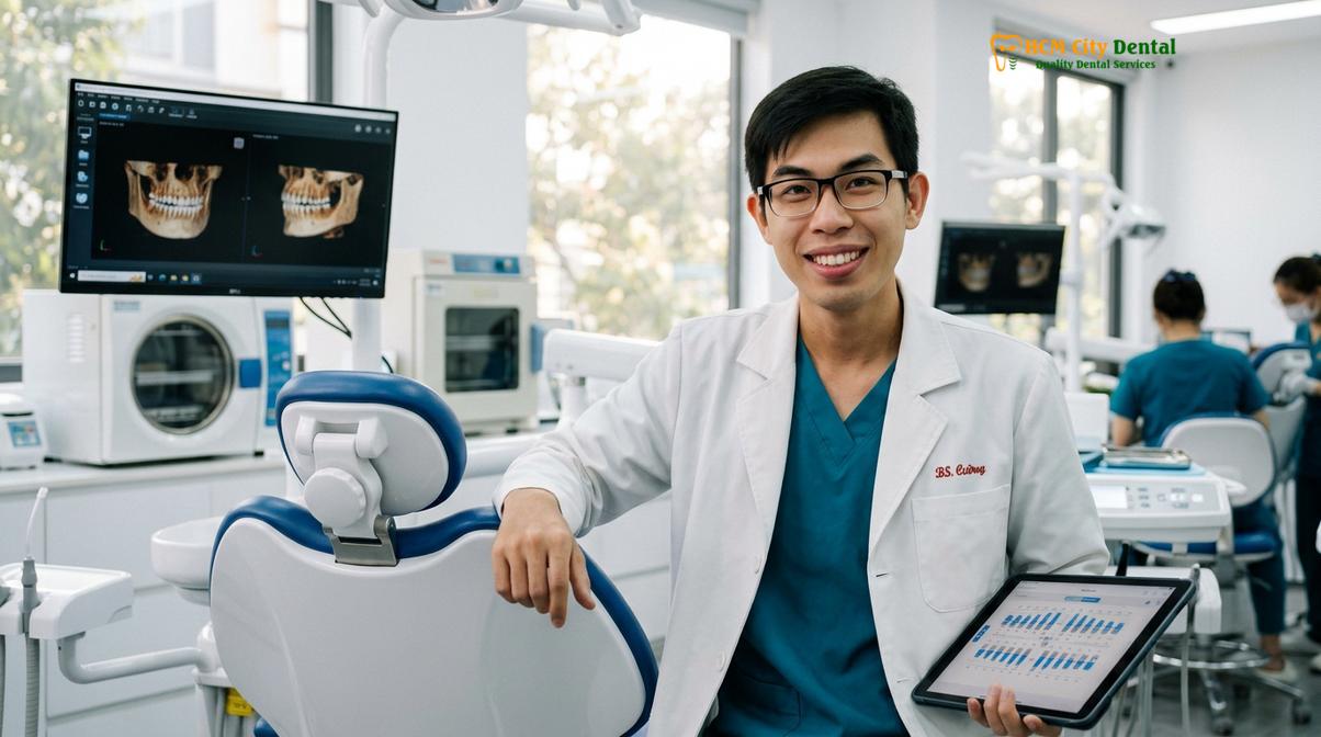 Dr. Nguyen Van Cuong DDS at HCMC Dental Clinic