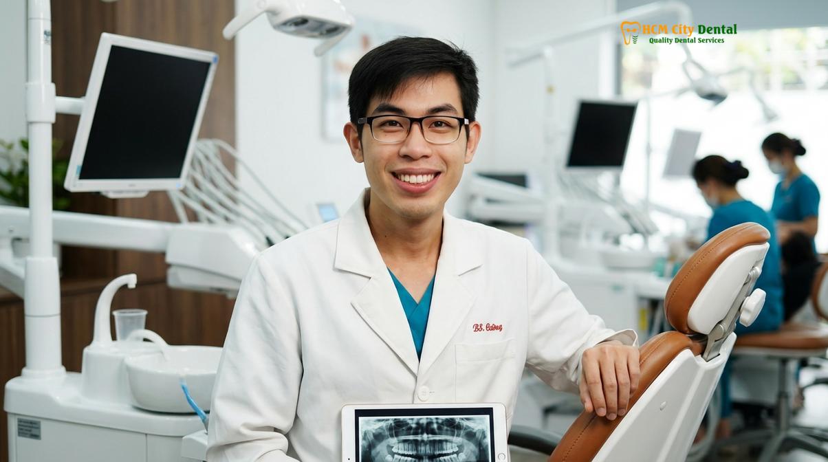 Dr. Nguyen Van Cuong DDS at HCMC Dental Clinic