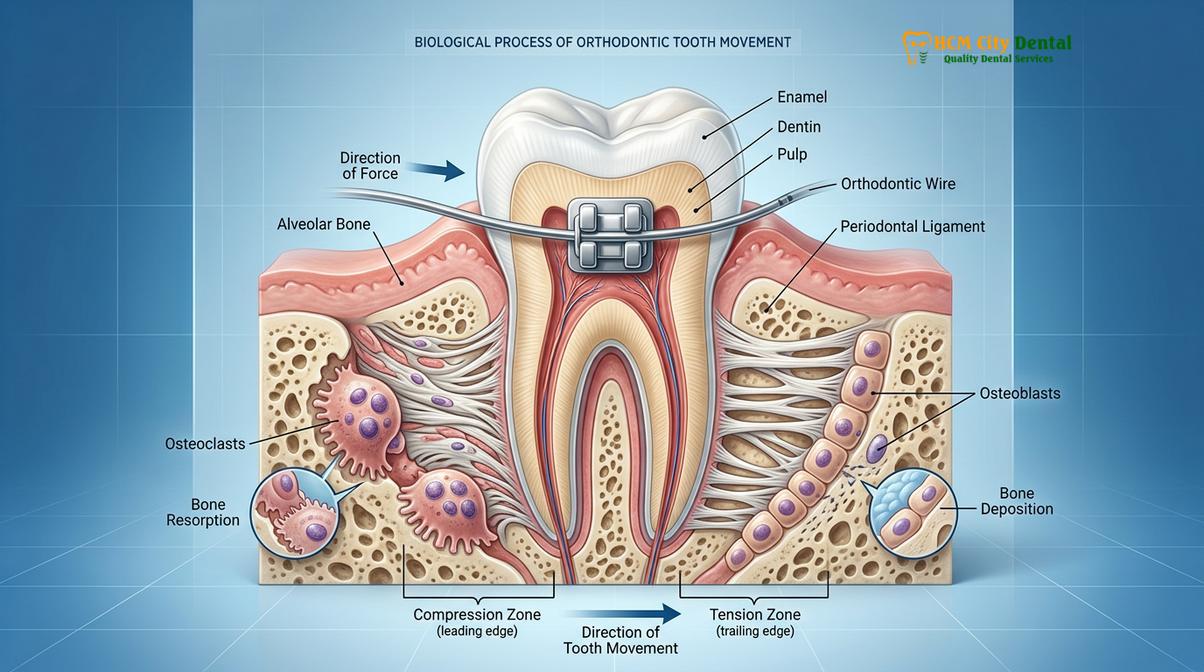 Clinical photography related to does it hurt to get braces