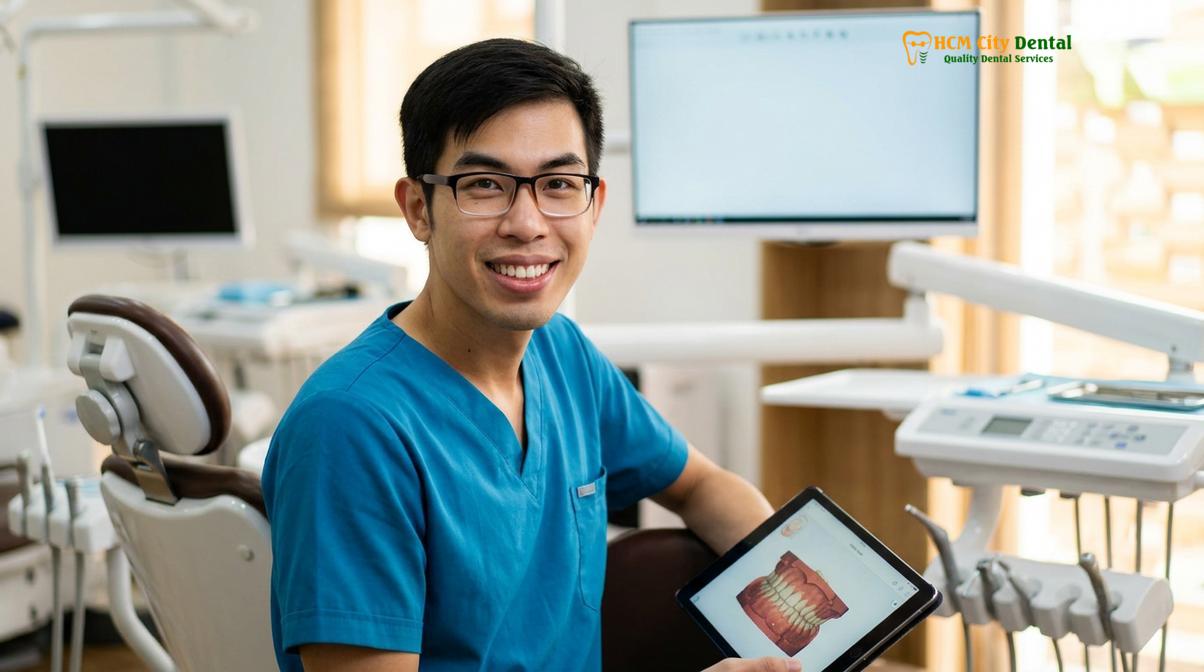 Dr. Nguyen Van Cuong DDS at HCMC Dental Clinic