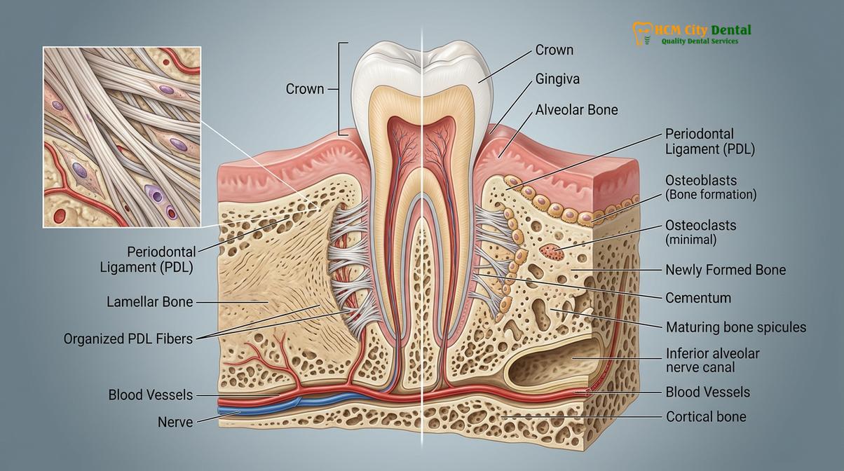 Visual illustration of Dr Cuong dentist custom retainers