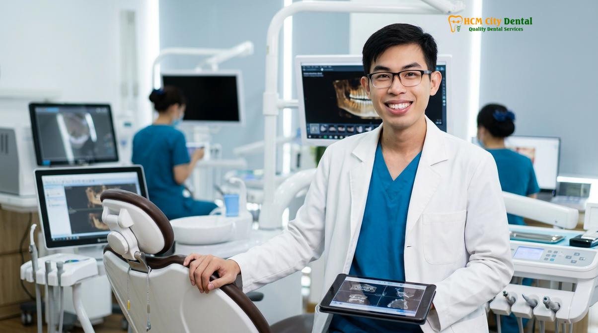 Dr. Nguyen Van Cuong DDS at HCMC Dental Clinic