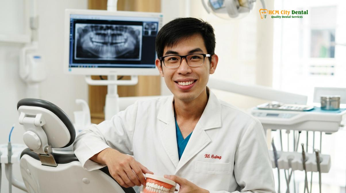 Dr. Nguyen Van Cuong DDS at HCMC Dental Clinic