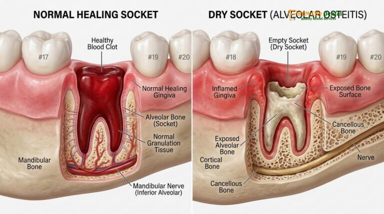 Dry Socket Symptoms & Treatment Guide | HCMC Dental