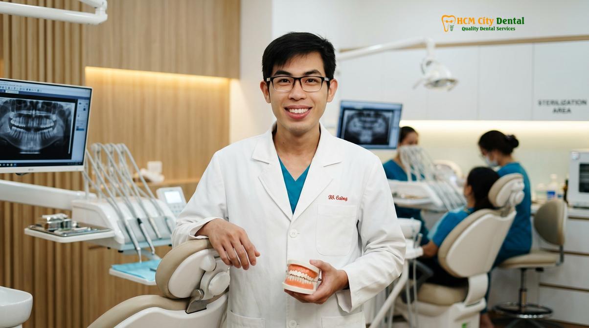Dr. Nguyen Van Cuong DDS at HCMC Dental Clinic