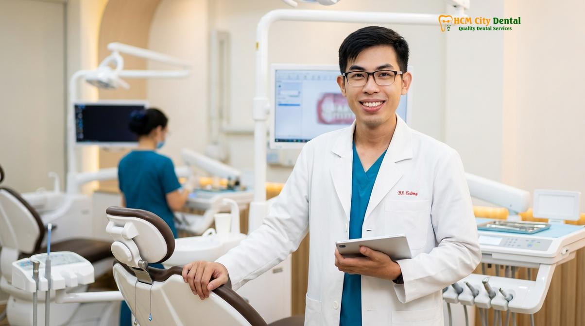 Dr. Nguyen Van Cuong DDS at HCMC Dental Clinic
