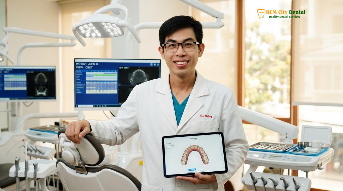 Dr. Nguyen Van Cuong DDS at HCMC Dental Clinic