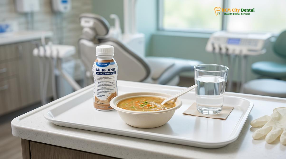 Clinical photography related to Eating with Dentures Guide