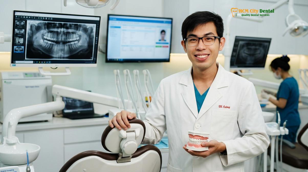 Dr. Nguyen Van Cuong DDS at HCMC Dental Clinic