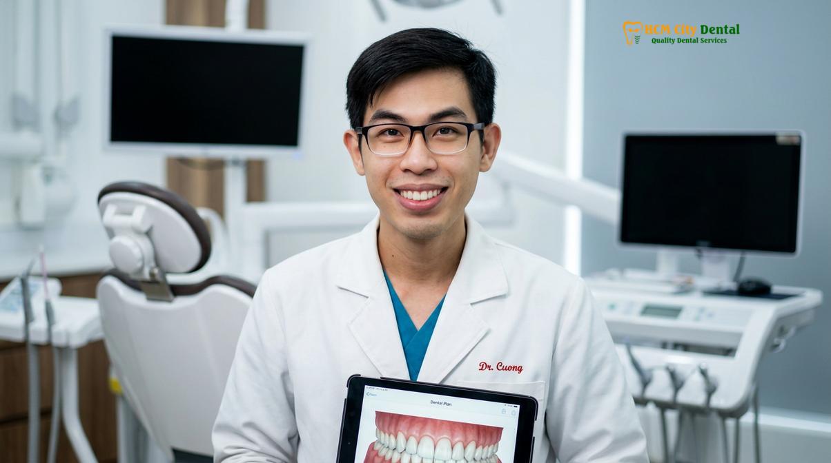 Dr. Nguyen Van Cuong DDS at HCMC Dental Clinic