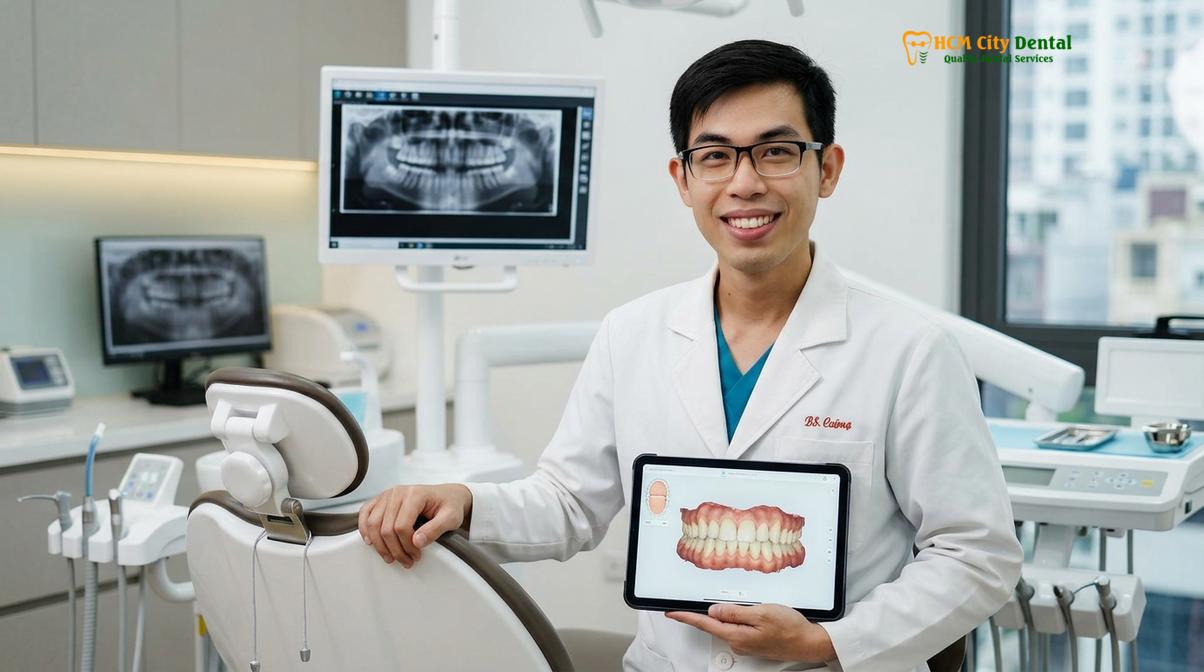 Dr. Nguyen Van Cuong DDS at HCMC Dental Clinic