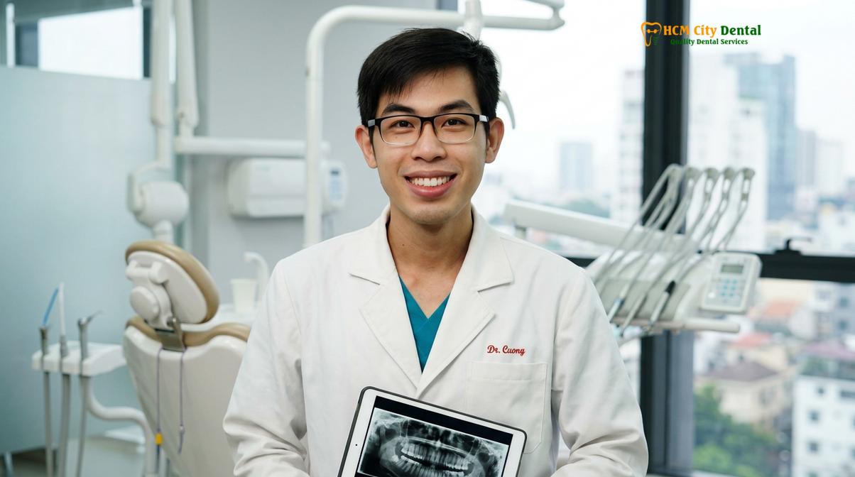 Dr. Nguyen Van Cuong DDS at HCMC Dental Clinic