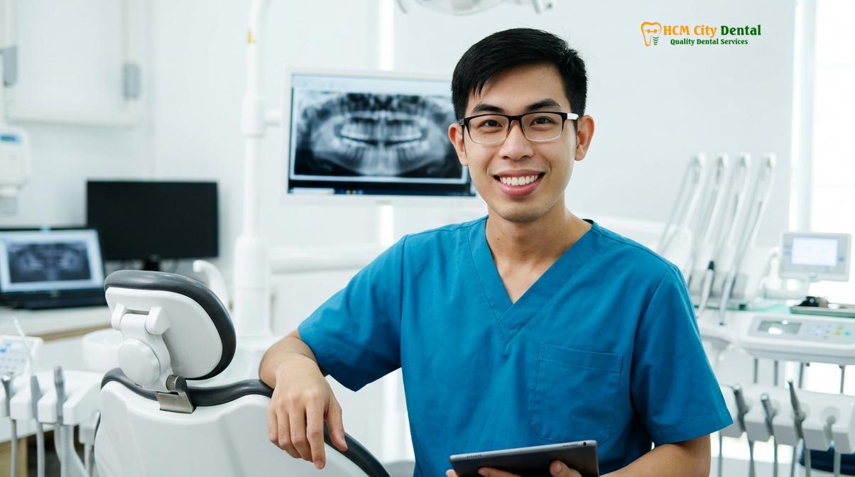 Dr. Nguyen Van Cuong DDS at HCMC Dental Clinic