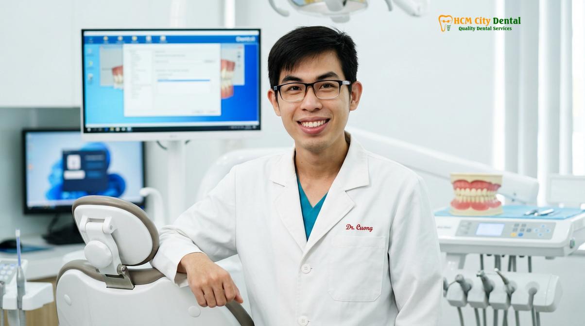 Dr. Nguyen Van Cuong DDS at HCMC Dental Clinic