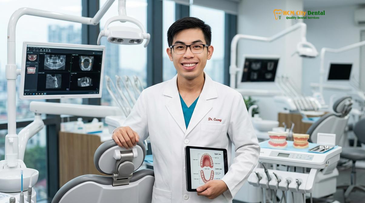 Dr. Nguyen Van Cuong DDS at HCMC Dental Clinic