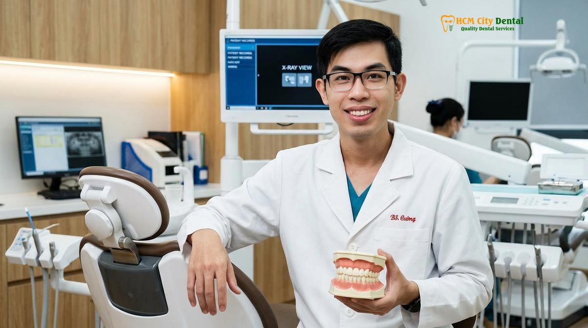 Dr. Nguyen Van Cuong DDS at HCMC Dental Clinic